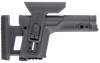 FAB Defense FXRAPSGR RAPS Rapid Adjustment Precision Stock Integrated Cheek-Rest & Adjustable LOP Ambidextrous 1Latch System Gray Polymer
