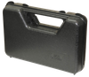 MTM Case-Gard 803R Single Handgun Case  made of Polypropylene w/ Black Finish Foam Padding Hinge & Latches 9" x 5.60" x 2" Interior Dimensions