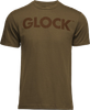 Glock AP96204 Caliber  Coyote Tan Ringspun Cotton Short Sleeve 3XL