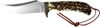 CAPER W/LEATHER SHEATHUNCLE HENRY KNIFE STAGLON 4" 