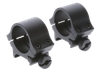 TruGlo TGTG8961B1 Lightweight Scope Rings  Matte Black 1" Medium