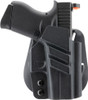 -FIT RH FOR GLOCK 43/43X BLACK1791 KYDEX OWB PADDLE HOL MULT 