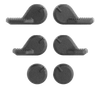 Magpul MAG1176 ESK Safety Selector Black Polymer for CZ Scorpion EVO 3 Includes Extra Paddles & Mounting Screws
