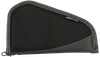 Allen 44413 Deluxe  Handgun Case Black w/Gray Trim, Foam Padding, Non-Absorbent Lining & Lockable Zipper 13" L