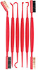 BRUSHES W/ TRIANGULAR HANDLESREAL AVID ACCU-GRIP PICKS & 