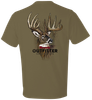 Hornady Gear 31366 Big Buck  Coyote Brown, Cotton Short Sleeve, Semi-Fitted, 3XL