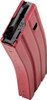 RED FINISH ALUMINUMCPD MAGAZINE AR15 5.56X45 30RD 