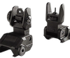 Lead & Steel Llc LBUS Polymer Sight Set  Black