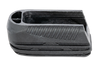 Mec-Gar F42241SET Plus-2 Drop Protection System made of Polycarbonate with Black Finish & Grooves for Mec-Gar Beretta, CZ, Sig, Taurus & Witness  Polymer Floor Plate Magazines