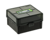 Frankford Arsenal 1083799 Hinge-Top Ammo Box 204/223Cal/300WinMag Black Polymer 100rd