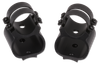 Weaver Mounts 49711 See-Thru Scope Mount/Ring Combo Matte Black Ruger 10/22 1"