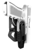 Recover Tactical G7 G7  OWB Black Polymer Compatible w/ Glock 17/19, Ambidextrous