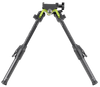 Mdt Sporting Goods Inc 105560GRN GRND-POD  Green/Black 4.50"-9" Carbon Fiber/Aluminum, Adj. Throw Lever, 4 Leg Postitions, Fits Picatinny Rail