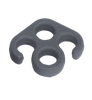 Q LLC ACCSLINGDEVILGRAY Sling Devil Mount Gray Glass Filled Nylon