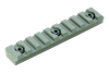 Timber Creek Outdoors M9SPROD M-LOK 9 Slot Picatinny Rail  OD Green Aluminum Fits AR-Platform
