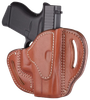 1791 Gunleather ORBHCCBRR BHC Optic Ready OWB Compact Classic Brown Leather Belt Slide Compatible w/Glock 43/Sig P365 Right Hand