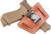MULTI-FIT MID/LRG FRMES BROWN1791 HOLSTER UNIVERSAL IWB/OWB 