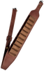 1791 Gunleather HNTAS12BRWA Hunt Ammo Sling Oiled Brown Leather 32" to 37" OAL Shotgun