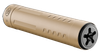 FN 96100837 Catch 22 TI 22 Cal (Rimfire), 5.25" L, FDE Titanium, 1/2"-28 tpi DT Mount