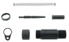 TacFire MAR139C Short Buffer Tube System  Black Anodized Aluminum with QD End Plate for AR Pistol Platform