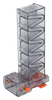 Champion Targets 40430 Easy-to-Use Magazine Loader 50rd Cascading Style Fits 22 LR Ruger 10/22/ 77/22/ 96/22 Smoke Plastic