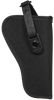 Allen 44802 Cortez  Size 02 OWB Style Black Polyester, Adjustable Strap & Belt Loop Mount Type fits 3-4" Barrel Medium-Large DA Revolver Right Hand