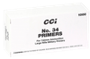 CCI No. 34 Large Rifle Primers 1000 Count