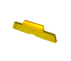 Cross Armory CRG5SLGD Slide Lock  Extended Compatible w/Glock Gen1-5/P80 Gold Steel