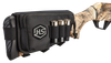Hunters Specialties 01621 Buttstock Shell Holder  W/Pouch Holds 3 Rounds Black Polyester