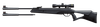 Beeman 10611 Longhorn II Combo Spring Piston 22 1rd Shot Black Black Receiver Black Fixed Thumbhole with Pistol Grip Stock Scope 4x32mm