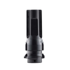 Dead Air DA307 KeyMo Flash Hider Black Nitride 4140 HT Alloy Steel 9/16"x24 LH Threads 2.70" OAL 30 Cal