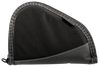 Allen 4448 Deluxe  Handgun Case Black w/Gray Trim, Foam Padding, Non-Absorbent Lining & Lockable Zipper 8" L