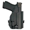 Rounded Gear GLKG4348TLR7CFRHOWBPDL  Paddle Holster OWB Black Carbon Fiber Kydex Fits Glock 43/48 Right Hand