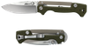 Cold Steel CS58SQ AD-15  3.50" Folding Plain Spear Point S35VN SS Blade/Black Scales Aluminum/G10 Handle