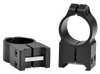 Warne 203M Vertical Rings Maxima Matte Black 1" Extra High 0 MOA