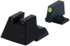 HK 51000935   Green Tritium Black Frame Fits HK VP/HK45/P30
