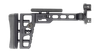 Samson 040616601 S.A.S Folding Stock w/ MP5K End Cap Black Aluminum