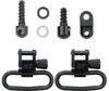 10/22#3 & 44 1.25" LOOPS  BLKGROVTEC SWIVEL SET FOR RUGER 