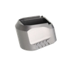 Tyrant CNC TDMPMAGEXFSGREY  Magazine Extension Fits S&W M&P 9/40 5rd Compatible w/ Full-Size M&P 1.0/2.0 frames Grey Aluminum