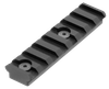 UTG Pro MTURS04M 3.14" KeyMod Picatinny Rail Section 8 Slots  Black Anodized