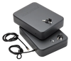 SnapSafe 75221 Lock Box  2XL Key Entry Black Steel 11.50" L x 8.50" W x 2.50" D 2pk