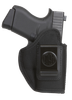 1791 Gunleather PNIWB3BLKL Premium Nylon  IWB Size 03 Black Ballistic Nylon Clip-On Left Hand