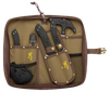 Browning 3220422B Primal Combo  Fixed Bone Saw/Caper/Gut Tool/Sharpening Tool/Skinner 8Cr13MoV SS Blade, Black Polymer w/Rubber Overmold Handle, 6 Piece Set, Includes Case/Gloves