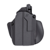 Safariland SOLIS1835A0C3412 Solis ALS  OWB Black Compatible w/ Glock 17 Belt Slide/Paddle Mount Left Hand