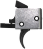 CMC Triggers 91505 Drop-In  Single-Stage Curved Trigger w/ 3-3.50 lbs Draw Weight & Black Finish