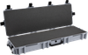 Pelican VCV8000000GRY Vault Double Rifle Case 53" Gray Polyethylene Foam Weather Resistant