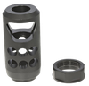 Ruger 90641 American Ranch Muzzle Brake fits American Ranch .450 Bushmaster/ Marlin Lever-Action .45-70 Govt, Alloy Steel w/Matte Black Finish, 11/16"x24 Threads, 2.20" OAL x 1" Diameter
