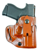 DeSantis Gunhide 159TA8JZ0 Osprey  IWB/OWB Tan Leather Belt Slide Fits Sig P365/P365 SAS Belt 1.50" Wide Right Hand