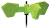 SME SMESHW Self-Healing Windmill Universal Polymer Green Windmill Illustration Impact Enhancement Motion