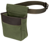 Beretta USA BS961020610076 Waxwear Shell Pouch Green Cotton/Leather 50rd